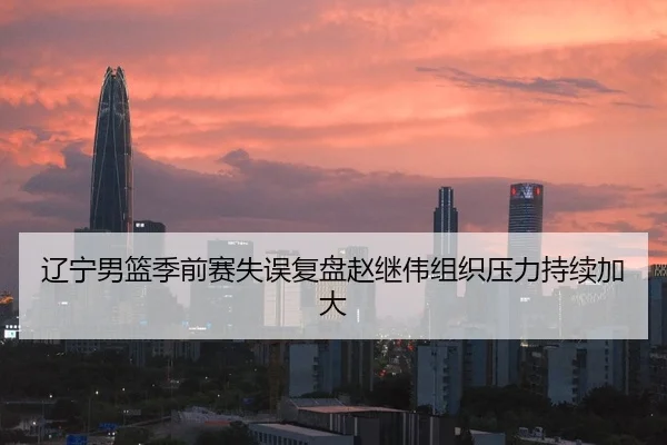 辽宁男篮季前赛失误复盘赵继伟组织压力持续加大